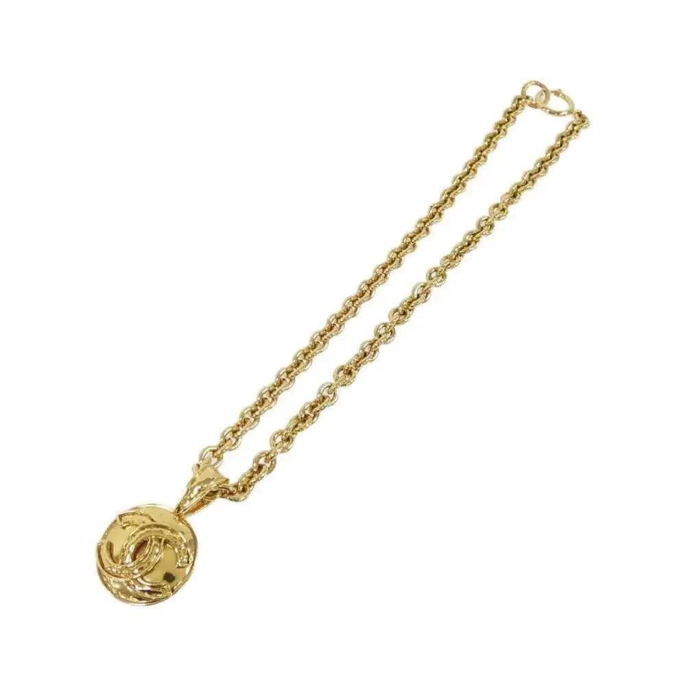 CHANEL Gold Necklace